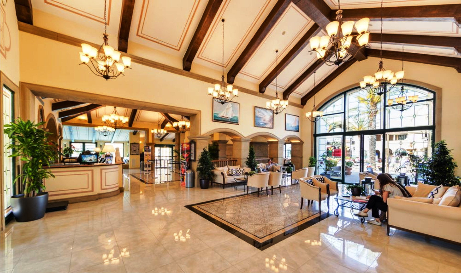Lobby del Hotel PortAventura en PortAventura World